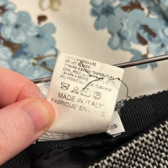 Vintage Michael Kors heather grey wool italy pencil skirt - Picture 9 of 9